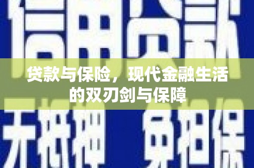 龙游贷款与保险，现代金融生活的双刃剑与保障