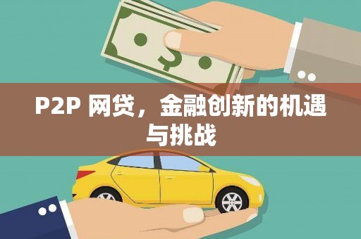 水林P2P 网贷，金融创新的机遇与挑战