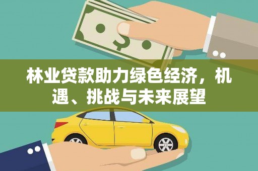 乐清林业贷款助力绿色经济，机遇、挑战与未来展望