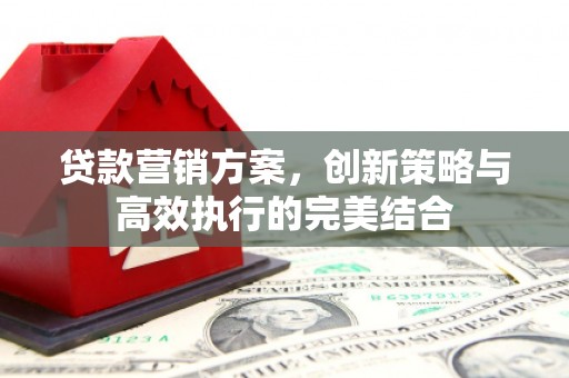 右玉贷款营销方案，创新策略与高效执行的完美结合