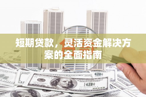 武清短期贷款，灵活资金解决方案的全面指南
