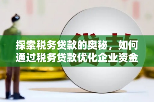 太平探索税务贷款的奥秘，如何通过税务贷款优化企业资金流