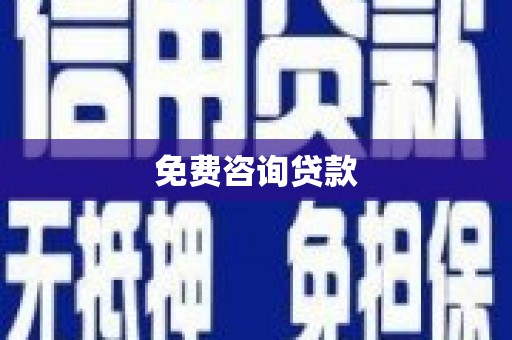 项城免费咨询贷款
