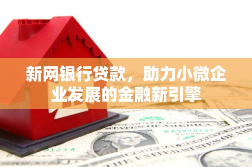 胶州新网银行贷款，助力小微企业发展的金融新引擎