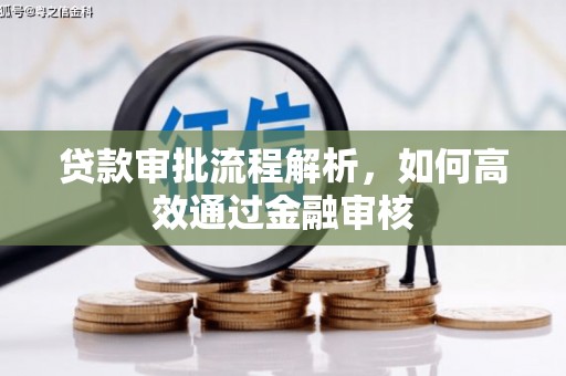 庄浪贷款审批流程解析，如何高效通过金融审核