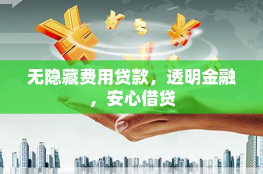 镜湖无隐藏费用贷款，透明金融，安心借贷