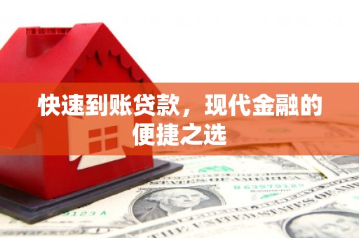 临潭快速到账贷款，现代金融的便捷之选
