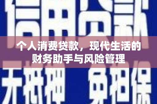 秀林个人消费贷款，现代生活的财务助手与风险管理