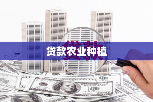上城贷款农业种植