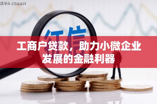 大村工商户贷款，助力小微企业发展的金融利器