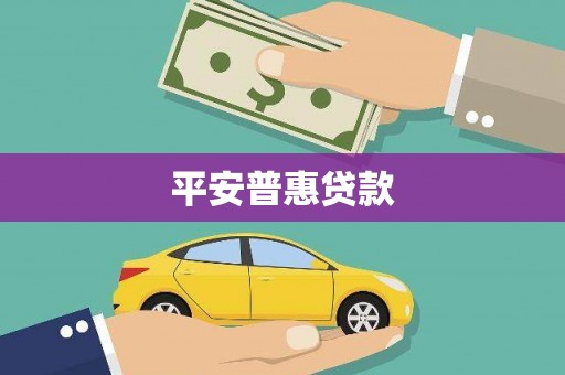 顺城平安普惠贷款