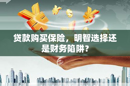 赣榆贷款购买保险，明智选择还是财务陷阱？