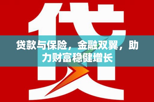 泗礁贷款与保险，金融双翼，助力财富稳健增长
