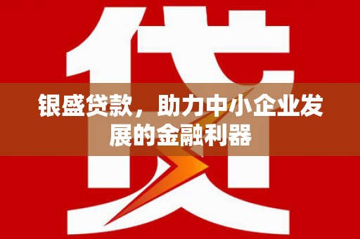 镇平银盛贷款，助力中小企业发展的金融利器