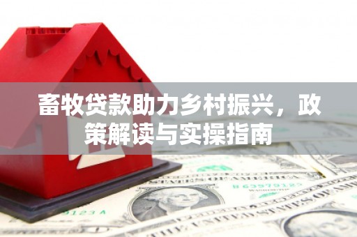 龙井畜牧贷款助力乡村振兴，政策解读与实操指南