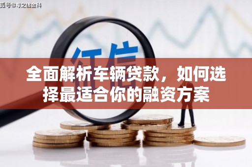云林全面解析车辆贷款，如何选择最适合你的融资方案