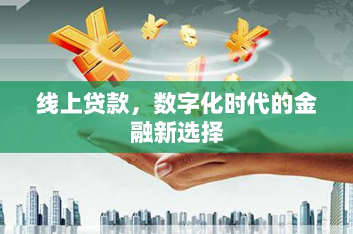北港线上贷款，数字化时代的金融新选择