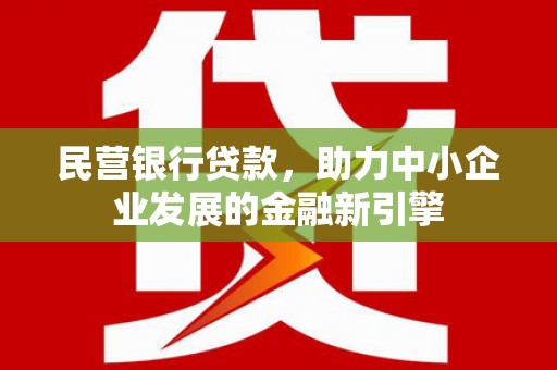 善化民营银行贷款，助力中小企业发展的金融新引擎