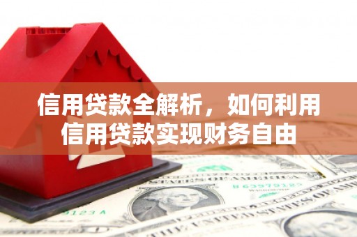 树林信用贷款全解析，如何利用信用贷款实现财务自由